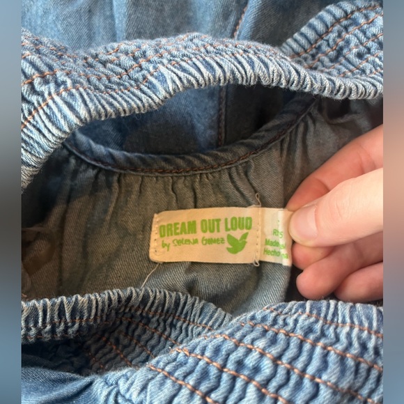 Strapless denim romper by Selena Gomez Dream Out Loud - Picture 6 of 7